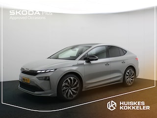 Skoda Enyaq Coupé 60 Sportline 204pk Automaat Adaptive cruise control, Achteruitrijcamera, Panoramadak, Navigatie, Stuurwiel verwarmd, Stoelverwarming, LED matrix koplampen, Parkeersensoren