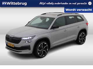 Skoda Kodiaq 1.5 TSI Sportline Business / AUTOMAAT/ PANO/ CAMERA/ PARK. SENSOREN/ TREKHAAK/ VIRTUAL COCKPIT/ MEMORY SEATS/ LED/ 21" LMV