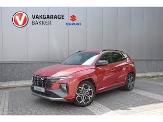 Hyundai Tucson 1.6 T-GDI MHEV N Line | lederen/suède bekleding | Apple Carplay/Android Auto | Automaat |