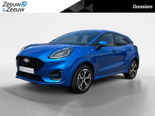 Ford Puma 1.0 EcoBoost Hybrid ST-Line | Automaat | Navigatie | Apple carplay & Android auto | Parkeersensor achter | Achteruitrijcamera | Winter pack | 17" lichtmetalen velgen | Privacy glas |