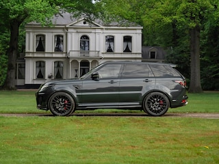 Land Rover Range Rover Sport SVR 5.0 V8 SC 575pk | Pano-dak | Towing Pack | Meridian | Head-up