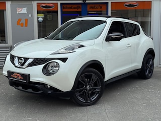 Nissan Juke 1.2 DIG-T Tekna Panorama 360 Camera Navigatie Pearl White Dealer Onderhouden