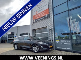 Ford Focus Wagon 1.0 EcoBoost Titanium X Business - CAMERA - 2X PDC - TREKHAAK AFN - ELEK KLEP - STL + STR VERW - VOORRAAMVERW - CLIMA - ADAPTIVE CRUISE