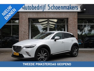 Mazda CX-3 2.0 SkyActiv-G 150 GT-M 4WD HUD/ADD TREKHAAK-AFN. LEER CAMERA BOSE STOELVERW. I-STOP CRUISE-ADAPTIEF NAVI CLIMA PDC 18''LMV