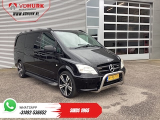 Mercedes-Benz Vito 113 CDI DC Dubbel Cabine EXPORT ONLY 20” LMV/ Airco/ PDC/ Trekhaak