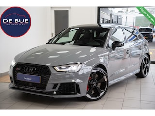 Audi A3 2.5 TFSI Quattro 2e Eig Pano CarPlay Carbon B&O Nardo Grey Dealer onderhouden