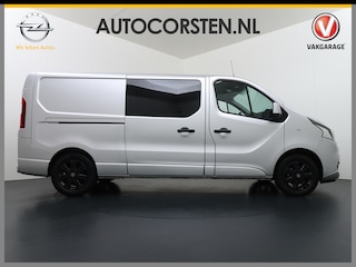 Fiat Talento 2.0D 146PK L2 D.C. 17" Pdc Trekh. Alles in kleur gespoten Led Airco Cruise Business Pro Dubbele Cabine 5-Pers. DC Led Betonplex-vloer Lat om Lat Privacy Glas Bluetooth Lengte 2 dus wél fatsoenlijke beenruimte achterin! 1e Eigenaar 2.000 kg trekvermogen Euro 6