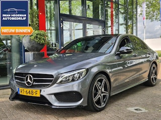 Mercedes-Benz C-klasse 180 Sport Edition AUTOMAAT | AMG Styling | Panodak | Afn. Trekhaak | Navi | ECC | Cruise Control | 18 inch