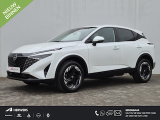 Nissan Qashqai 1.3 MHEV Xtronic N-Connecta Automaat / HUD / Nieuw model / Facelift / Cold pack / Pack Easy / Elektrische achterklep / Trekgewicht 1800 kg / Stuur- en Stoelverwarming / Rondomzicht camera / Voorruit verwarming /
