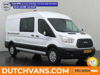 Ford Transit 2.0TDCI 130PK L3H2 Werkplaats | 2800Kg Trekhaak | Camera | Airco | Cruise | 3-Persoons