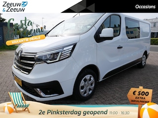 Renault Trafic 2.0 dCi T29 L2H1 DC Work Edition | Direct leverbaar| Navigatie| trekhaak| Betimmering| Carplay & Android Auto |