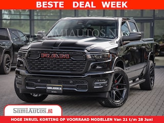 Dodge Ram TradesMan 6 Personen Uitvoering | 420Pk 636Nm | Pick-Up | Comfortabele Dubbele Cabine met Royale 6 Zitplaatsen | BPM vrij | Nu Leverbaar uit Voorraad | Voorraad Nr 2217- 2911
