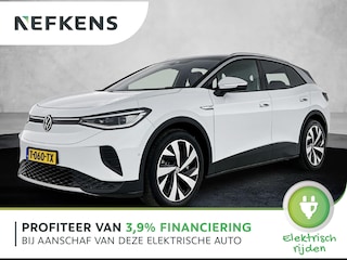 Volkswagen ID.4 EV Pro 77 kWh 204 pk | Navigatie | Rondomzicht Camera | Alcantara Bekleding | Voorstoelen Verwarmd | Matrix LED Koplampen | Elektrische Achterklep met Sensor | Keyless Entry/Start | Dodehoek Detectie | Adaptieve Cruise Control | 20" Lichtmetalen Velgen | Apple Carplay/Android Auto |