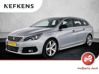 Peugeot 308 SW GT-line 130 pk | Navigatie | Panoramadak | Achteruitrijcamera | Parkeersensoren Voor en Achter | LED Koplampen | Lederen Stuurwiel | Climate Control | Cruise Control | 17" Lichtmetalen Velgen | Apple Carplay/Android Auto |
