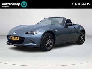 Mazda MX-5 1.5 SkyActiv-G 131 TS+ | Stoelverwarming | Navigatie | Airco | Lichtmetalen velgen | Cruise control | Leder |