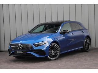 Mercedes-Benz A-klasse 250e AMG Aut8 | 218PK | Pano | Head-up | Burmester | Memory | Sfeerverlichting | Multibeam | ACC | Stuurwielverwarming | Trekhaak | 2024.