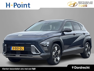 Hyundai Kona 1.6 GDI HEV Premium | Lederen bekleding Stoelventilatie Stoelverwarming voor & achter| Dodehoek camera | Bose Premium sound |