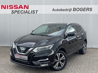 Nissan Qashqai 1.2 N-Connecta Automaat Navigatie, Panoramadak, Leder, 360 Camera, 18" Lm, Cruisecontrol, Climate Control,