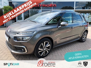 Citroën C4 Picasso 1.2 Turbo 130pk Shine | elek achterklep, camera, dodehoekdetectie, 17 incg velgen, apple, android, parkeersensoren voor en achter, climate, cruise