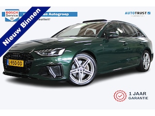Audi A4 Avant 40 TFSI quattro S-line | Incl. 12 maanden garantie | Adaptieve cruise control | Schuif/kantel dak | Climate control | 360° camera | Stoelverwarming | Bang & Olufsen audio | Elektrische kofferbakklep | 100% dealeronderhouden |