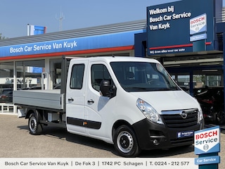 Opel Movano 2.3 CDTI BiTurbo L3 DC Start/Stop / Pick-Up / 145 Pk / NL-Auto / 40.000 Km / 7-persoons / 2500KG Trekgewicht / DAB / Radio-Bluetooth / Navi / Climate-Control / Cruise-Control / ELKTR-Pakket / Trekhaak / ENZ.