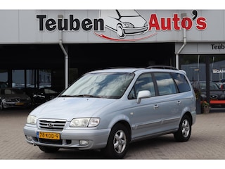 Hyundai Trajet 2.0i CVVT Dynamic Motion Airco, Climate control, Cruise control, Lederen bekleding, Lichtmetalen wielen, 7 Persoons, Stoelverwarming
