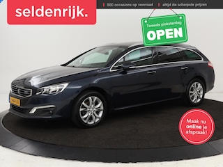 Peugeot 508 1.6 BlueHDI Premium | Panoramadak | Trekhaak | Head-Up | Navigatie | Half leder | Climate control | Keyless | Cruise control