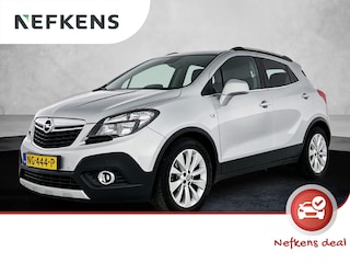 Opel Mokka SUV Innovation 140 pk Automaat | Navigatie | Elektrisch Schuif-/Kanteldak | Achteruitrijcamera | Parkeersensoren Voor en Achter | Trekhaak | Lederen Stuurwiel | Climate Control | Cruise Control | 17" Lichtmetalen Velgen |