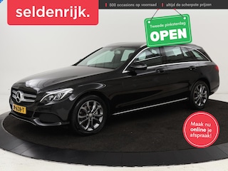 Mercedes-Benz C-klasse 180 Avantgarde | Half leder | Adaptief LED | Trekhaak | Navigatie | Climate control | Park Assist | Cruise control | Bluetooth