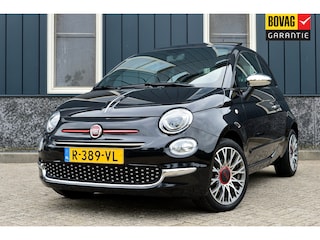 Fiat 500 1.0 Hybrid RED Rijklaarprijs-Garantie Airco Apple carplay Schuifdak Led Cruise control