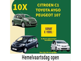 Toyota Aygo 1.0-12V 10x Toyota aygo|Citroen C1|Peugeot 107