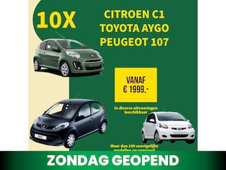 Toyota Aygo 1.0-12V 10x Toyota aygo|Citroen C1|Peugeot 107