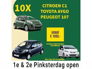 Toyota Aygo 1.0-12V 10x Toyota aygo|Citroen C1|Peugeot 107