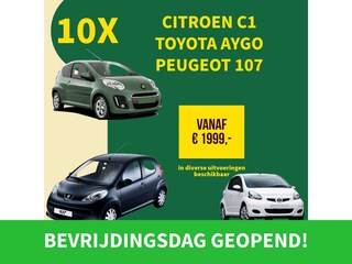Toyota Aygo 1.0-12V 10x Toyota aygo|Citroen C1|Peugeot 107