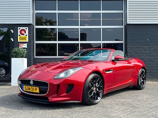 Jaguar F-type 3.0 V6 Convertible, Automaat, Bluetooth, Cruise, Meridian, Bordello Red