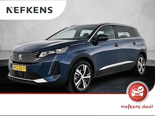 Peugeot 5008 SUV GT 130 pk Automaat | Navigatie | Achteruitrijcamera | Parkeersensoren Voor en Achter | Full-LED Koplampen | Keyless Entry/Start | Lederen Stuurwiel | Dodehoek Detectie | Adaptieve Cruise Control | 18" Lichtmetalen Velgen | Apple Carplay/Android Auto |