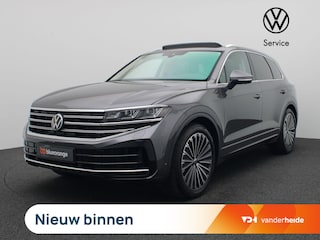 Volkswagen Touareg 3.0 TSi eHybrid 4MOTION Elegance 381PK DSG matrix led, trekhaak, 360gr. camera, adaptive cruise, head-up, keyless, side assist, luchtvering, 21" lichtmetaal