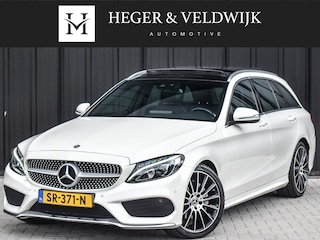 Mercedes-Benz C-klasse Estate 180 SPORT EDITION | NL-AUTO | AMG-LINE | PANORAMADAK | LEDREN SPORTSTOELEN | FULL-LED | CAMERA | STOELVERWARMING | BLIS | AMBIANCE INTERIEUR