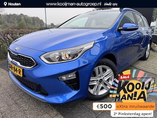 Kia Ceed Sportswagon 1.0 T-GDi DynamicLine | Half lederen bekleding | Apple Carplay/Android Auto | Cruise control | Achteruitrij camera | Elektr. climate control | Spraak bediening | Start/Stop systeem |