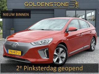 Hyundai Ioniq Premium EV Navi,Leder,Dodehoek,Schuifdak,Clima,Cruise,Stoelverwarming V+A,Stuurverwarming,Pdc V+A,Nieuwe Apk bij Aflevering