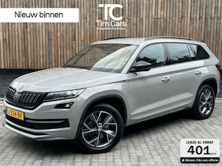 Skoda Kodiaq 1.5 TSI Sportline Automaat | Trekhaak uitklapbaar | Grootscherm navigatiesysteem | Stoelverwarming | Adaptieve cruise control | Dode hoek detectie | Canton HiFi | LED | Achteruitrijcamera | Parkeersensoren voor en achter
