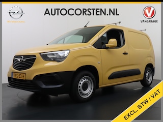 Opel Combo 1.5D L1H1 Edition 10x Op voorraad! 3-Pers. Airco Cruise-Contr. Bluetooth Elektr.ramen Elektr.spiegels+Verwarmd Centr.Vergr+ab. Schuifdeur Betonplex vloer Lat om Lat betimmering Allesdragers 3 zit