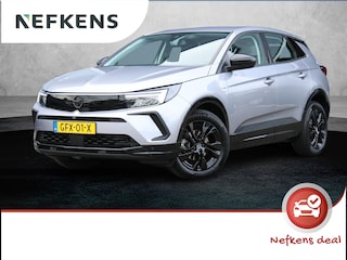 Opel Grandland 1.2 Turbo Hybrid GS Advanced Automaat | Navigatie | Achteruitrijcamera | Verwarmde Comfortstoelen | Verwarmd Lederen Sportstuur | LED Koplampen | Adaptieve Cruise Control | 18" Lichtmetalen Velgen | Apple Carplay/Android Auto |