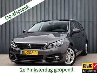 Peugeot 308 SW 1.2 PureTech Blue Lease Executive (111PK) 1ste-Eigenaar, Keurig-Onderh., Navigatie/Apple-Carplay/Android-Auto, Parkeersensoren-V+A, LM.-Velgen, Panoramadak, Cruise-Control, Lane-Assist, Facelift, Airco/Climate-Control, DAB, Grootlichtassistent, Privacy-Glas, NL