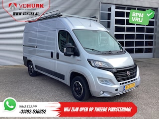 Fiat Ducato 2.3 MJ 120 pk L2H2 BPM VRIJ! Glasresteel/ Glastransporter/ Glaswagen/ Navi/ Climate/ Camera/ 2.5t Trekverm/ Imperiaal