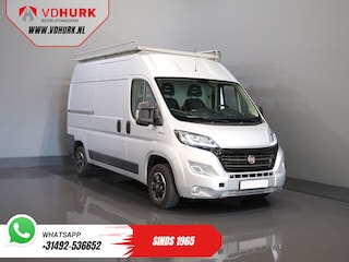 Fiat Ducato 2.3 MJ 120 pk L2H2 BPM VRIJ! Glasresteel/ Glastransporter/ Glaswagen/ Navi/ Climate/ Camera/ 2.5t Trekverm/ Imperiaal