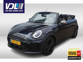Mini Cooper Cabrio 1.5 Rockingham GT EditionSidewalk Edition Head-up display l Lendesteun verstelbaar l Premium pakket l Stoelverwarming l Keyless entry VDL auto