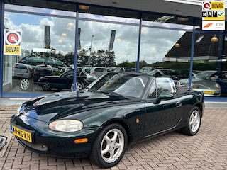 Mazda MX-5 1.6i Leer Airco Nieuw Dak Volledig Dealeronderhouden Windscherm Zeer Nette Staat!