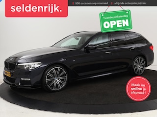 BMW 520d xDrive M-Sport | Leder | Sportstoelen | Camera | Full LED | Trekhaak | Keyless | Navigatie | Sfeerverlichting | Climate control
