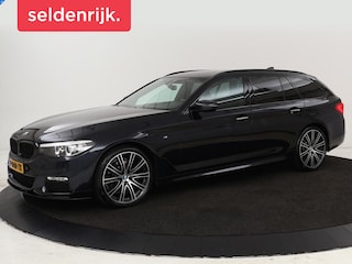 BMW 520d xDrive M-Sport | Leder | Sportstoelen | Camera | Full LED | Trekhaak | Keyless | Navigatie | Sfeerverlichting | Climate control